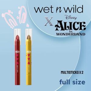 ⬇️*⚡️🆕📦 WET N WILD x ALICE | HER ROYAL CRAZINESS 2-PIECE MULTI-STICK SET
